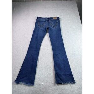 Hollister So Cal Stretch Flare Jeans Women's W26 L35 Medium Wash Denim Blue